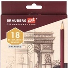 Карандаши ч/г 18 шт. набор проффесион. 8H-8B BRAUBERG ART PREMIER 
